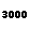 3000 m